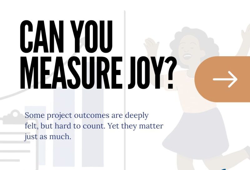 How to measure joy, affective project outcomes